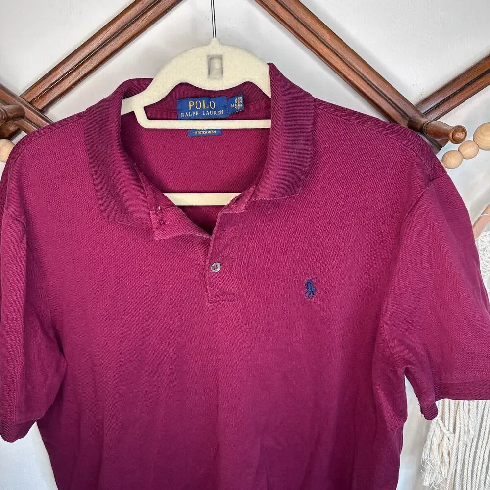 Polo Ralph Lauren Burgundy Polo